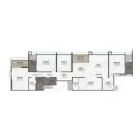 Jhamtani Ace Abundance Mundhwa 4.5 BHK Floor Plan Image